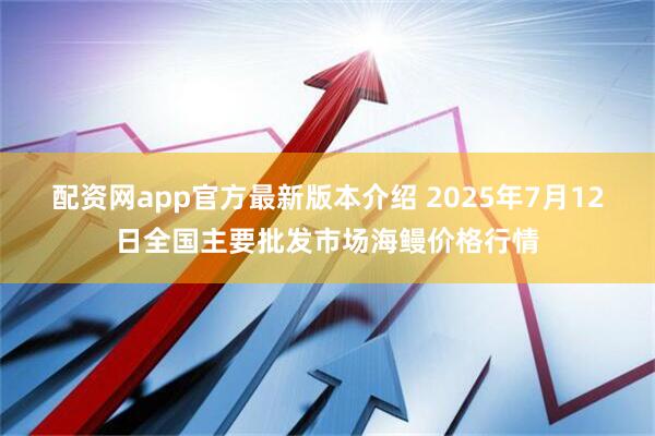 配资网app官方最新版本介绍 2025年7月12日全国主要批发市场海鳗价格行情